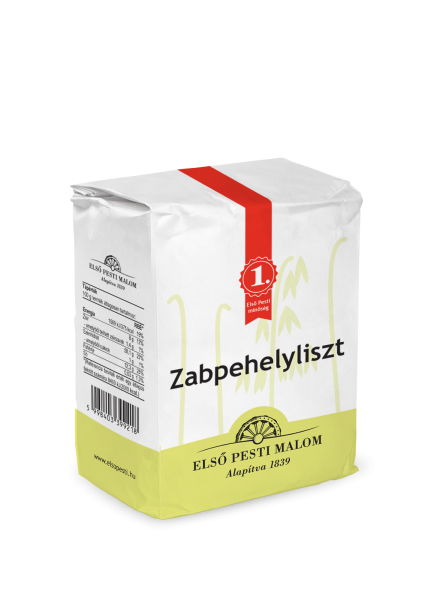 Els Pesti Malom Zabpehelyliszt 500 g